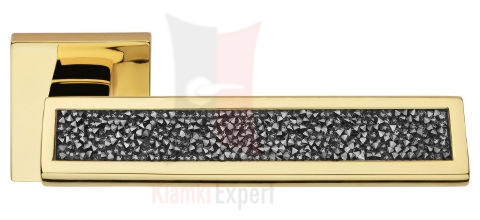 Klamka Riflesso Rocks Black bez dolnej rozety