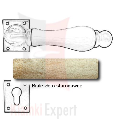 Białe złoto starodawne