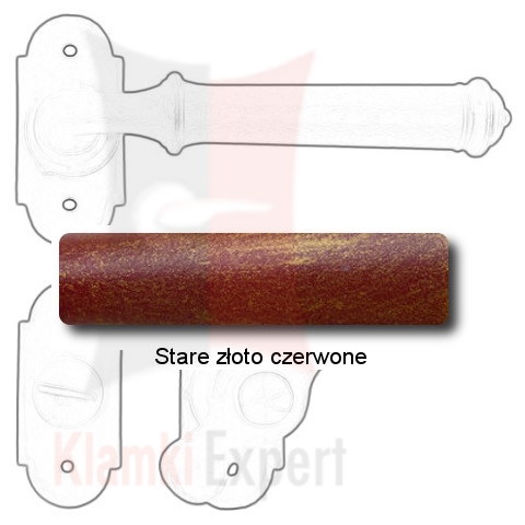 Stare złoto czerwone 