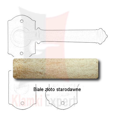 Białe złoto starodawne