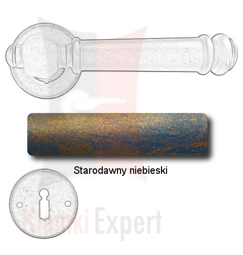 Starodawny niebieski