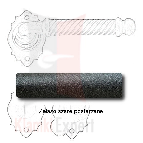 Żelazo szare postarzane