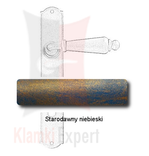 Starodawny niebieski