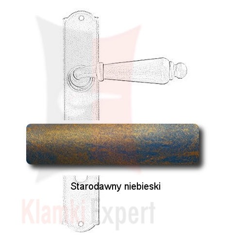 Starodawny niebieski