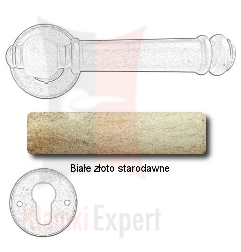 Białe złoto starodawne