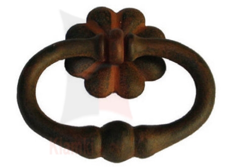 Uchwyt meblowy kuty 039 kolor rdza starodawna