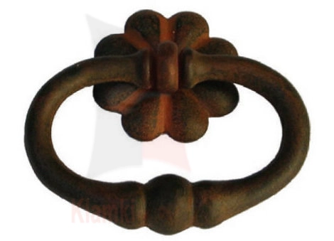 Uchwyt meblowy kuty 039 kolor rdza starodawna