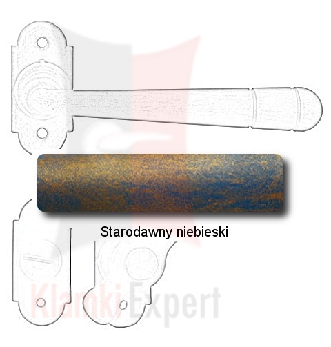 Starodawny niebieski