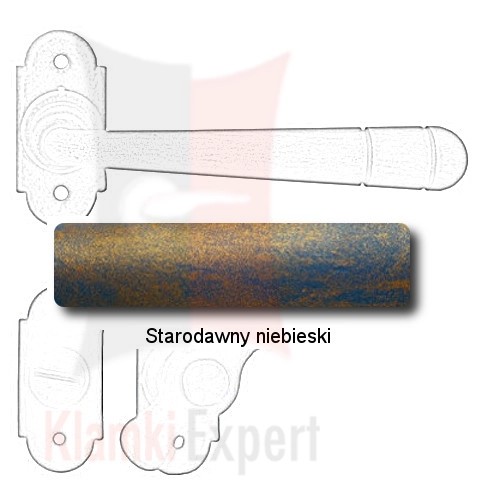 Starodawny niebieski