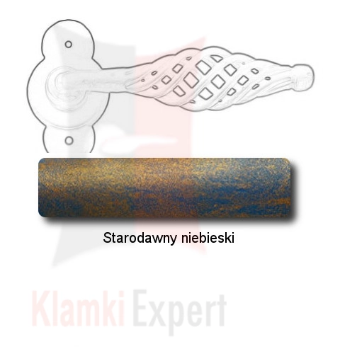 Starodawny niebieski