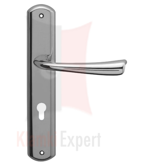 Klamka Vola w kolorze CR chromowany błyszczący