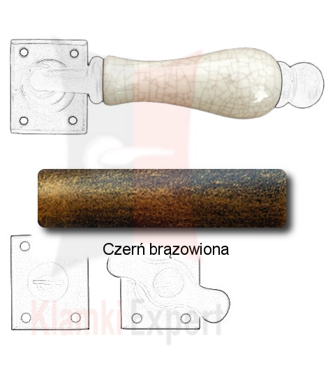 Czerń brązowiona