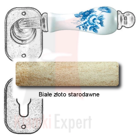 Białe złoto starodawne