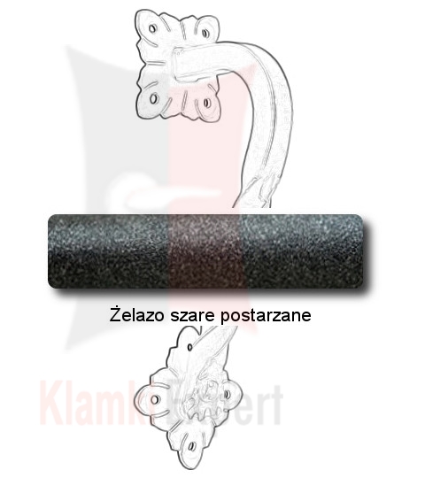 Żelazo szare postarzane