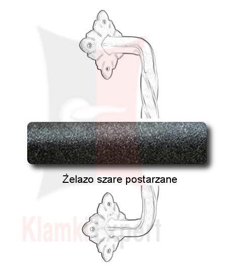 Żelazo szare postarzane