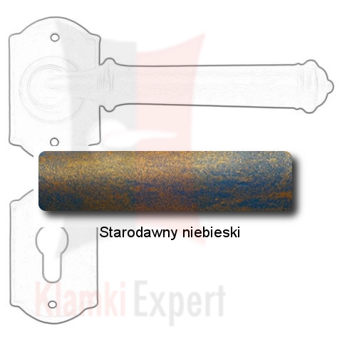 Starodawny niebieski
