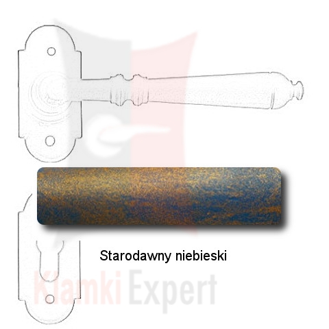 Starodawny niebieski