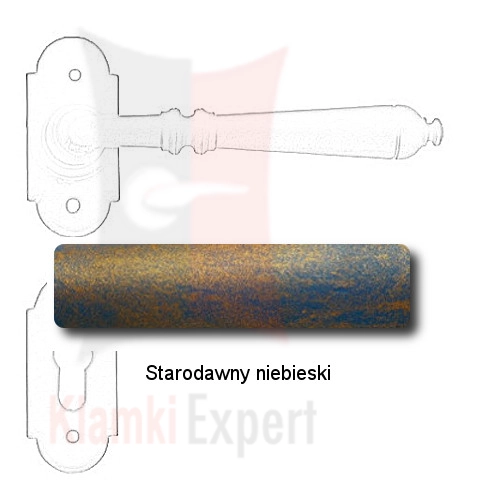 Starodawny niebieski