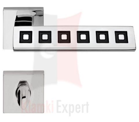 Klamka Riflesso Ring z blokadą WC
