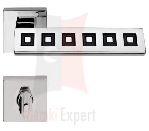 Klamka Riflesso Ring z blokadą WC