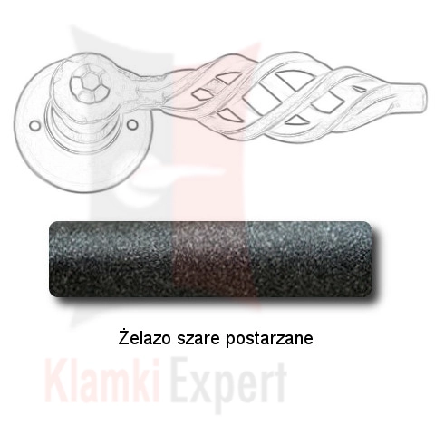 Żelazo szare postarzane
