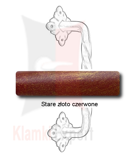 Stare złoto czerwone
