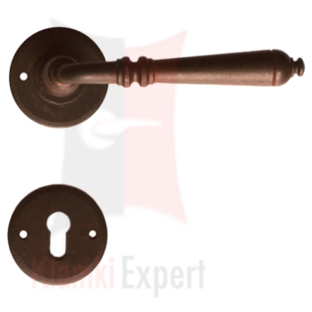 Klamka Mosca 2699 w kolorze rdza starodawna