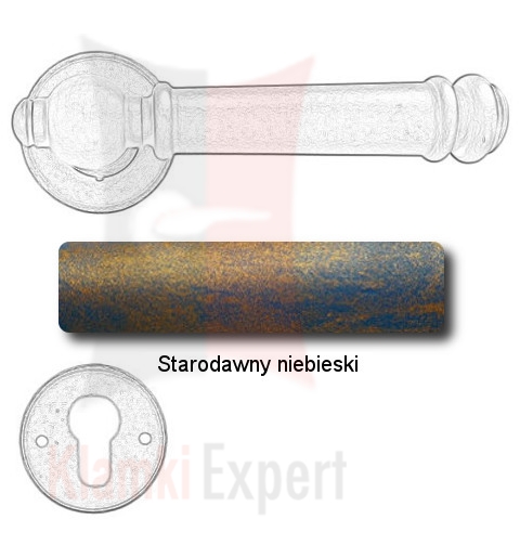 Starodawny niebieski