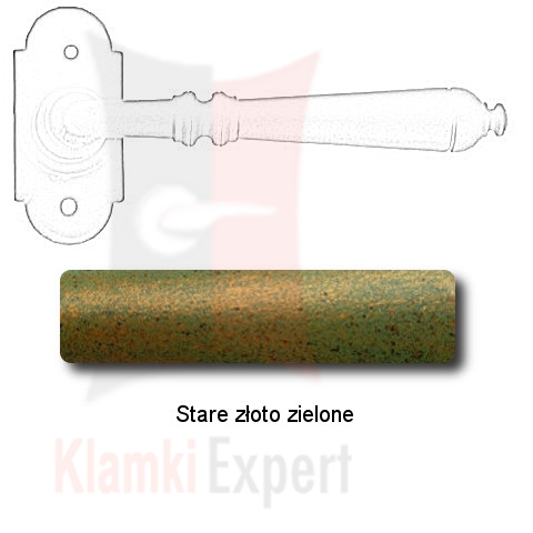 Stare złoto zielone
