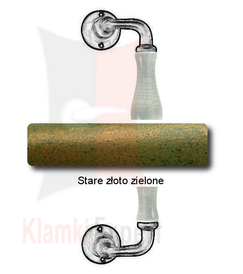 Stare złoto zielone