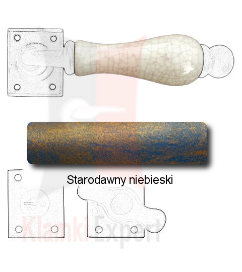 Starodawny niebieski