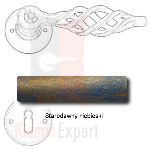 Starodawny niebieski