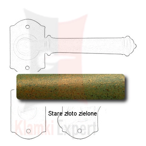 Stare złoto zielone