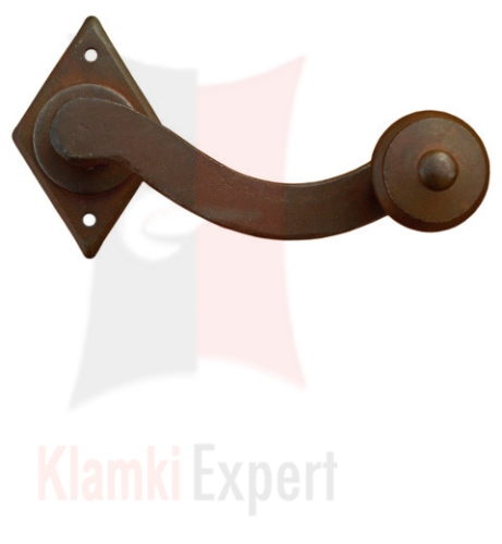 Klamka Prowansja 4-43 w kolorze rdza starodawna