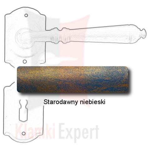 Starodawny niebieski