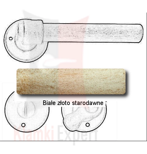 Białe złoto starodawne