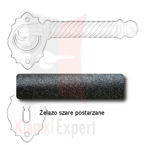 Żelazo szare postarzane