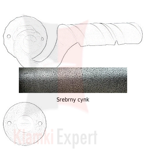 srebrny cynk