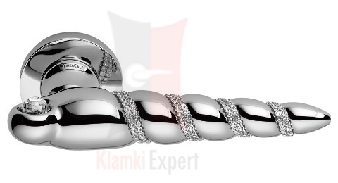 Klamka Shell Mesh bez dolnej rozety
