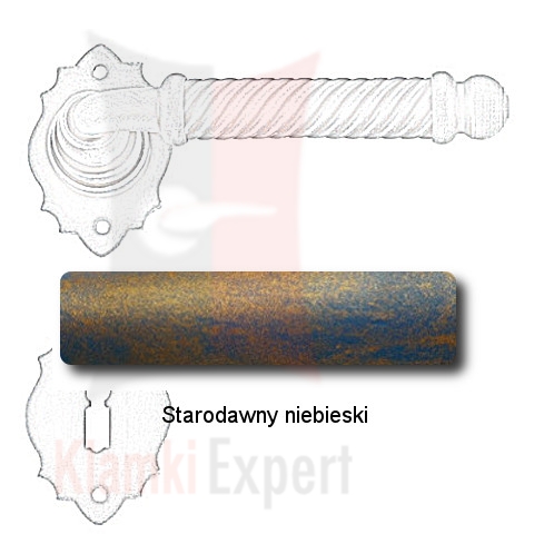 Starodawny niebieski