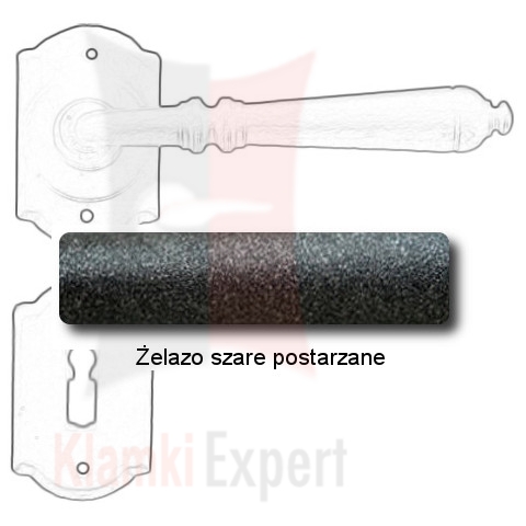 Żelazo szare postarzane