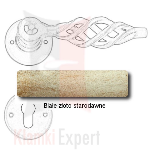 Białe złoto starodawne
