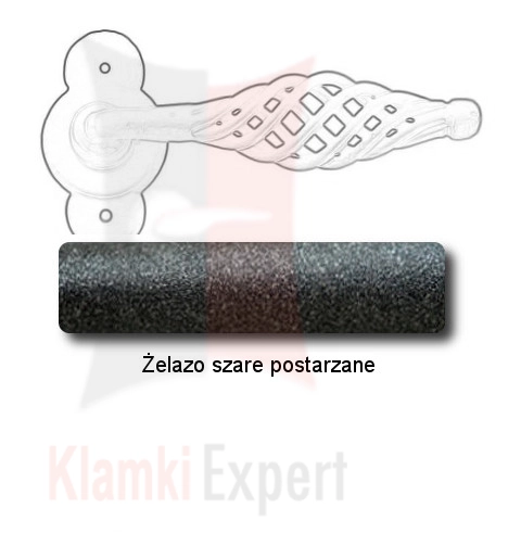 Żelazo szare postarzane