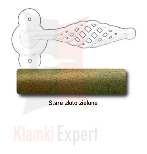 Stare złoto zielone