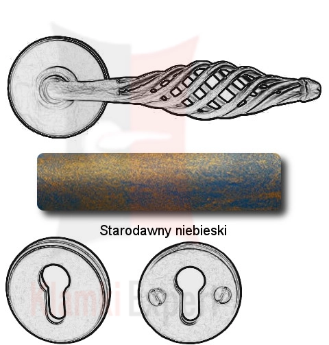 Starodawny niebieski