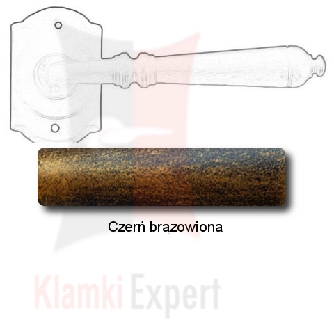 Czerń brązowiona
