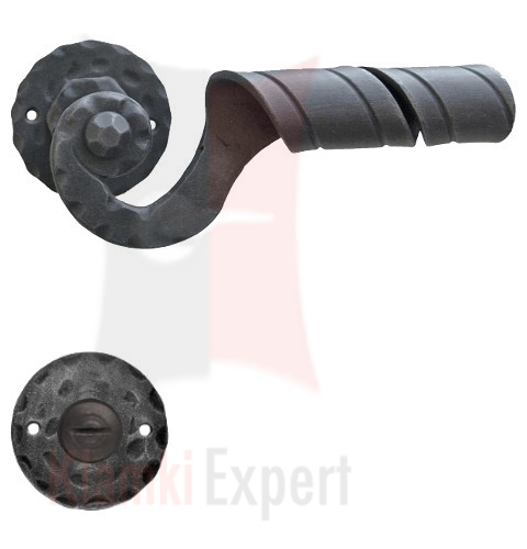 Klamka Absalon 26 z blokadą WC