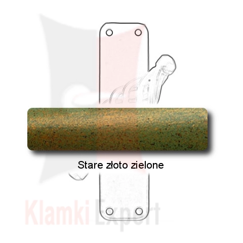 Stare złoto zielone