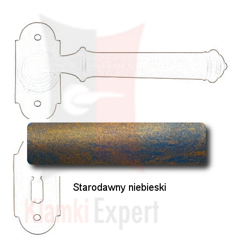 Starodawny niebieski