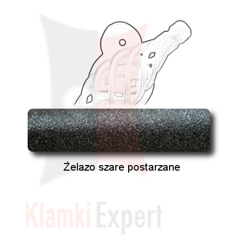 Żelazo szare postarzane